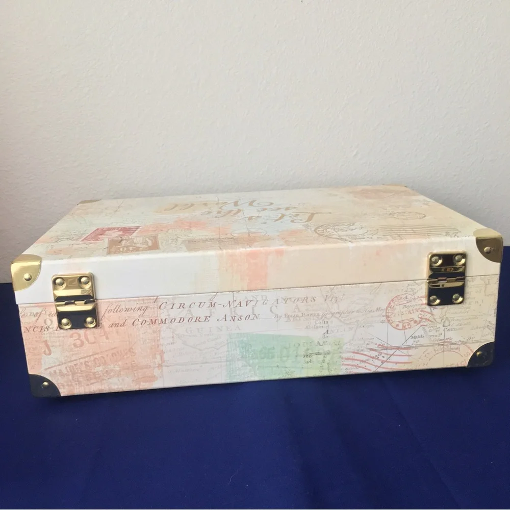 Decorative Luggage Storage Box / Suitcase Box Trunk